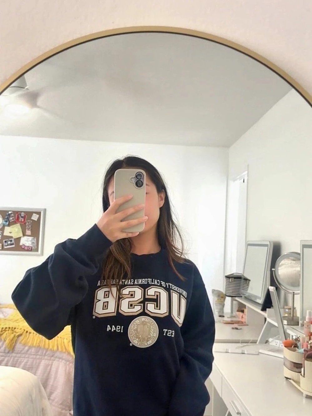 Blue UCSB University of California Santa Barbara sweatshirt UCSB Graphic